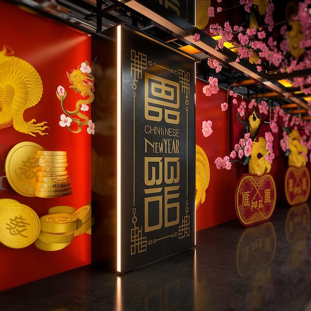een weergave van Chinese tekens met het woord koi erop