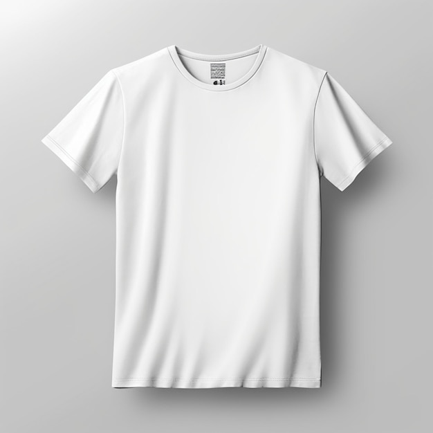 Een wit t - shirt met het woord 't' erop