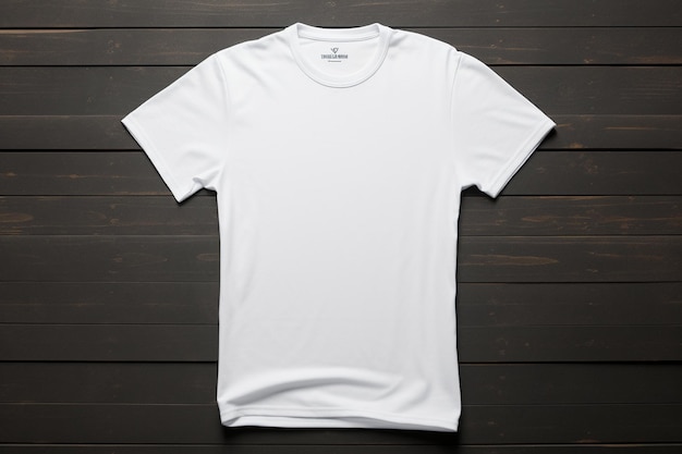 Een wit T-shirt voor mock-up