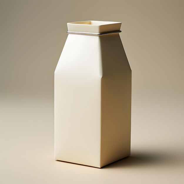 een witte doos melk