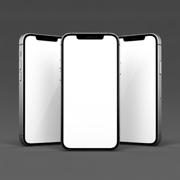 een witte telefoon met een zwart frame en een witte doos met het woord quote erop