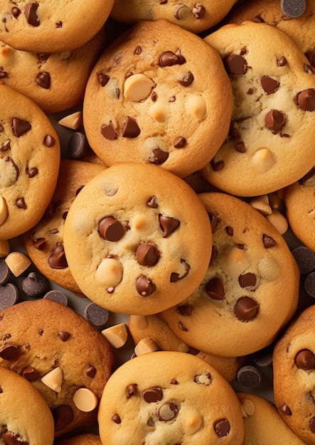 Een Zachte Chocoladeschilferkoekjes