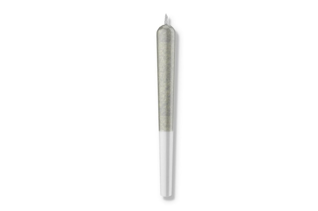 Foto een zilveren pen met een zilveren punt waar 'het woord' op staat