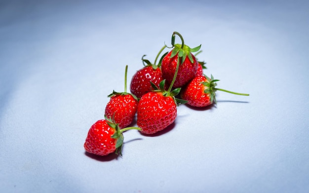 Foto een zomerfruit aardbeien