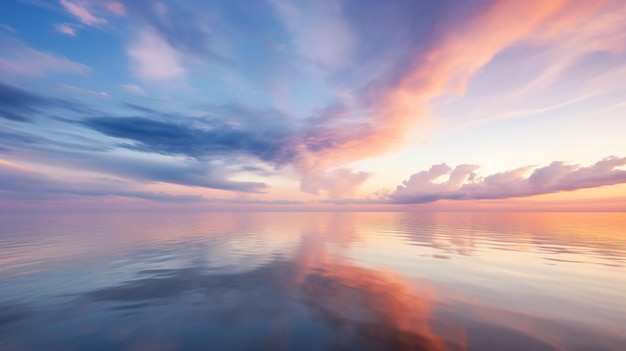 Een zonsondergang over de oceaan met een boot in het water