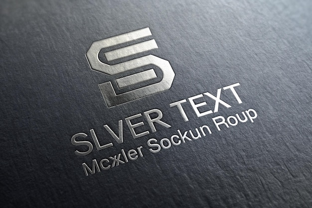 een zwart boek met zilveren letters met de tekst silvertone