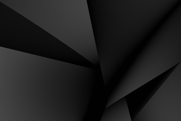een zwart-wit foto van een zwarte en witte geometrische achtergrond