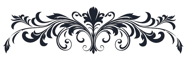 een zwart-wit ontwerp met een bloemenontwerp erop