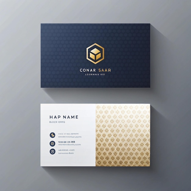 een zwarte doos met een gouden logo en een zwartedoos met de tekst "haardroger"