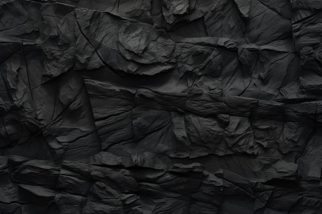een zwarte muur met een zwarte achtergrond met een ruwe textuur