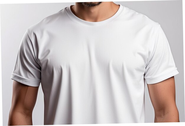 Eenvoudig heren T-shirt mockup