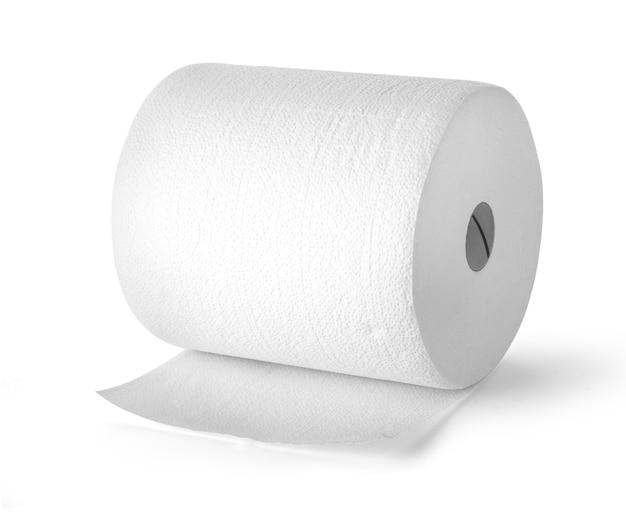 Foto eenvoudig toiletpapier