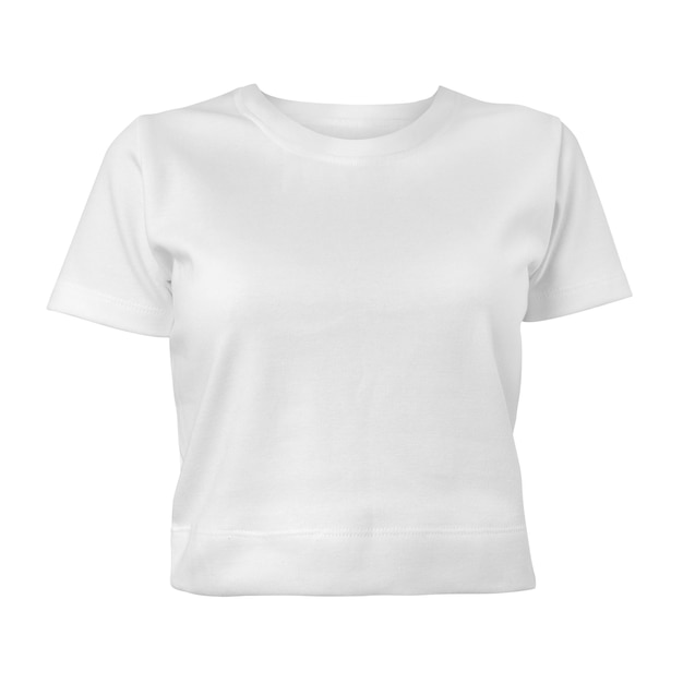 Eenvoudig wit T-shirt doorzichtig png