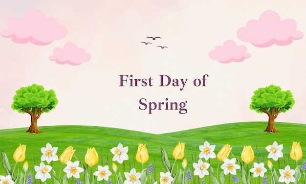 Eerste dag van de lente 7 1
