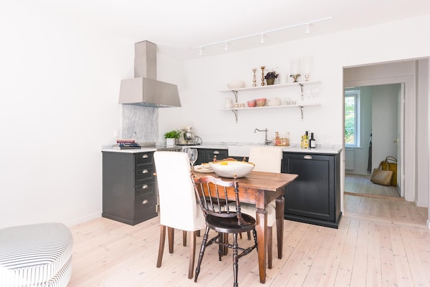 Eettafel in de keuken