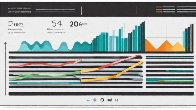 Foto visualizzazione efficace dei dati per presentazioni di grande impatto