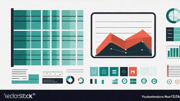 Foto strumenti efficaci di visualizzazione dei dati