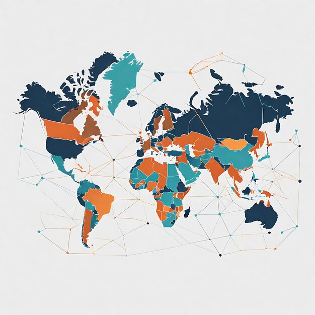 Efficient Global Shipping Networks