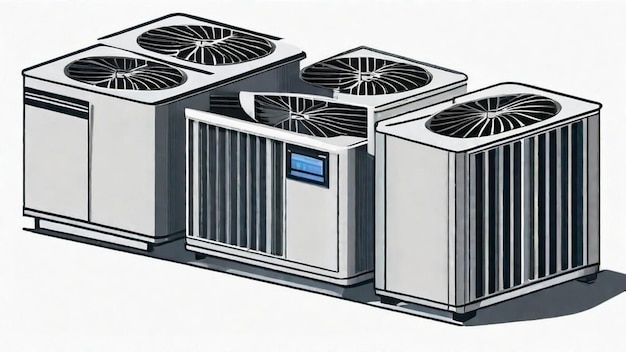 最高の快適さのための効率的な HVAC システム