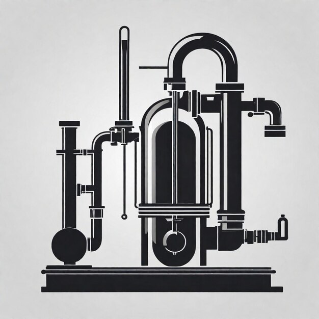 Foto efficiënt pompmechanisme