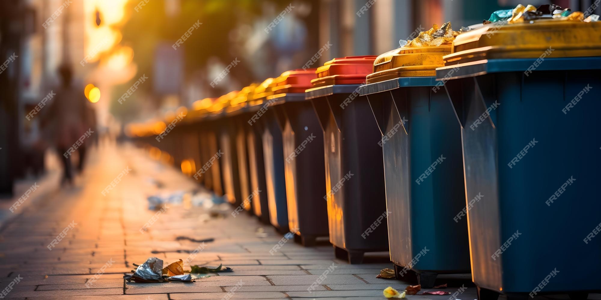 Efficient waste management system with IoT sensors for optimized