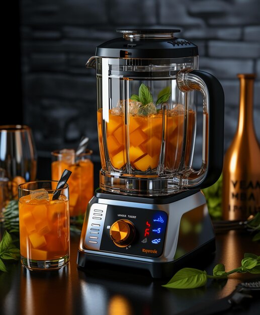 Effortless Elegance De minimalistische blender-mixer