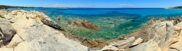 Egeïsche zeekust chalkidiki griekenland