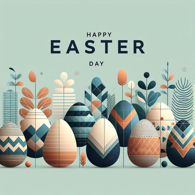 Photo egg color easter day pattern design background