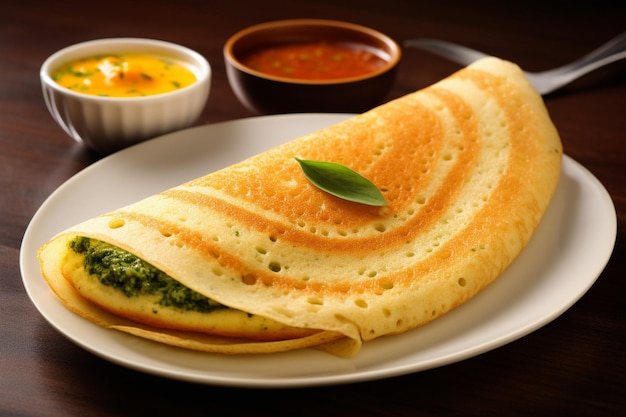 Premium Photo | Egg dosa is a popular south indian non
