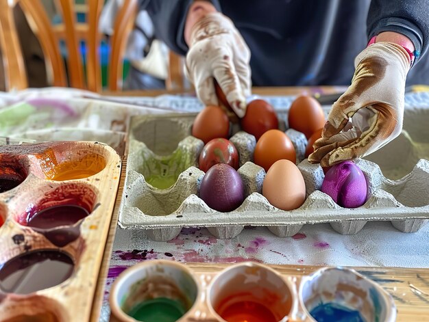 Egg Dyeing with Natural Colors Reviving a Family Easter Tradition