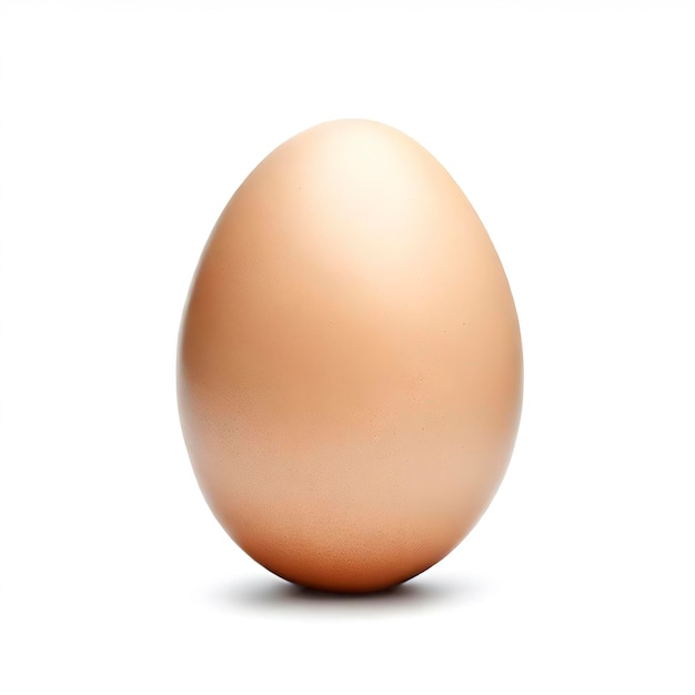 Foto uovo isolato su sfondo bianco