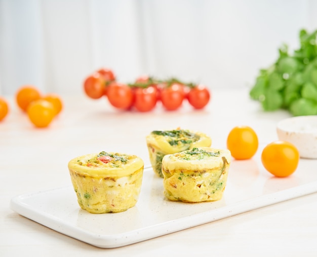 Photo egg muffins, paleo, keto diet