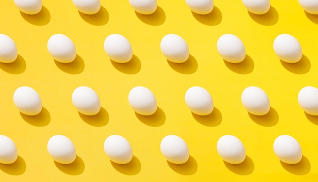 Photo egg pattern minimal design