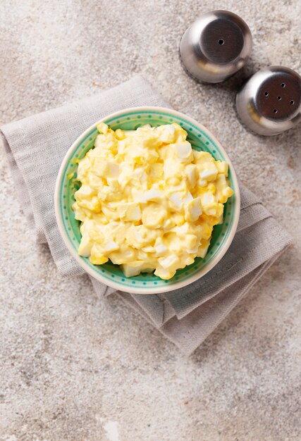 Egg salad, traditional American food