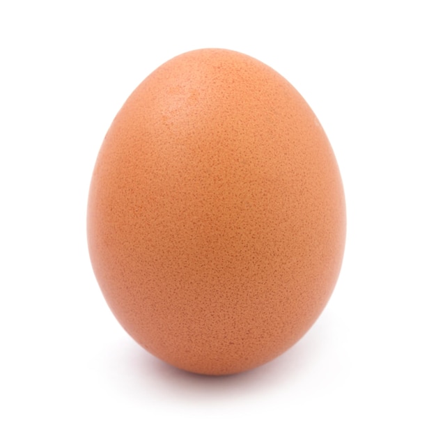 Egg on white