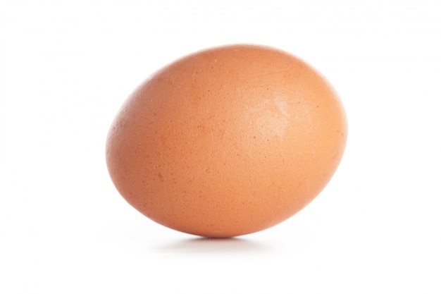 Egg on white