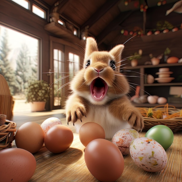 Eggcellent Bunny-momenten