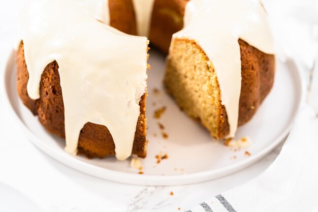 Eggnog Bundt Cake