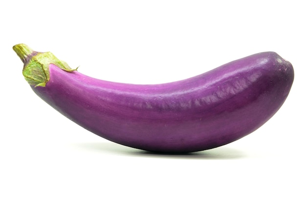 Eggplant or aubergine isolated