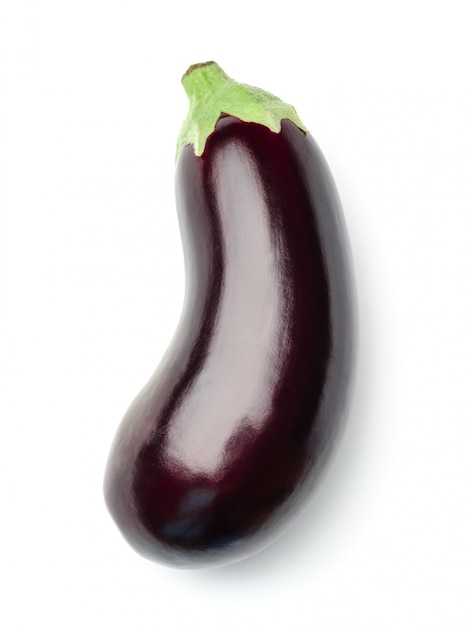 Eggplant isolated on white background