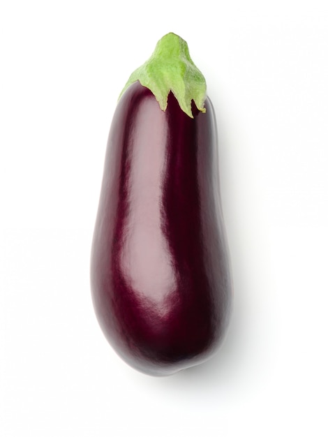 Eggplant isolated on white background