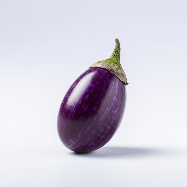 eggplant isolated on white background