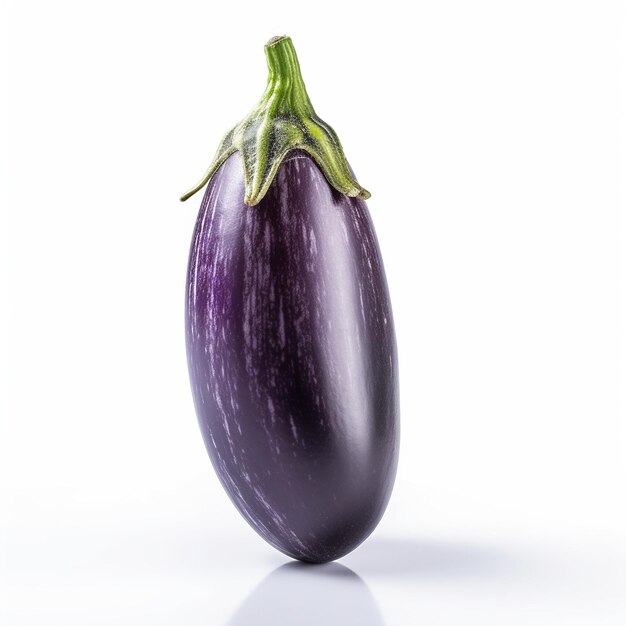 eggplant isolated on white background