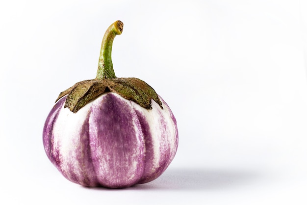 eggplant isolated on white