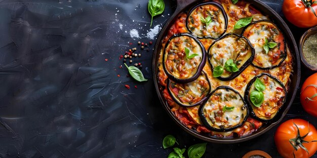 Eggplant Parmigiana with Oregano Concept Eggplant Recipes Italian Cuisine Vegan Dishes Cooking with Oregano