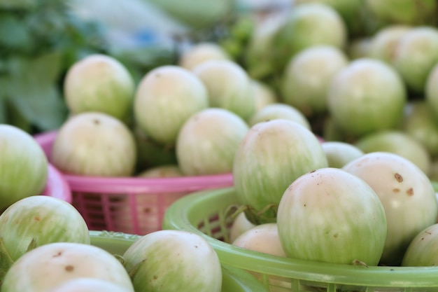 eggplant at street food