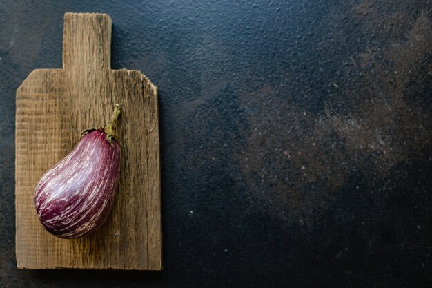 eggplant vegetables fresh on the table