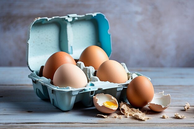 eggs in packaging