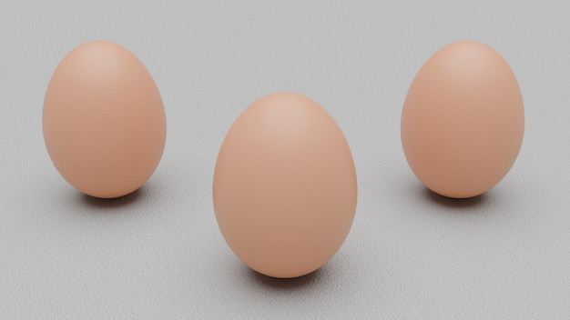 eggs in a row with one that says egg