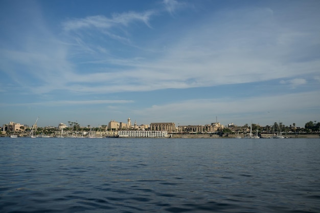 Egypt The Nile at Luxor